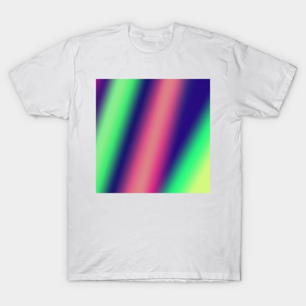 red blue green abstract texture pattern T-Shirt by Artistic_st